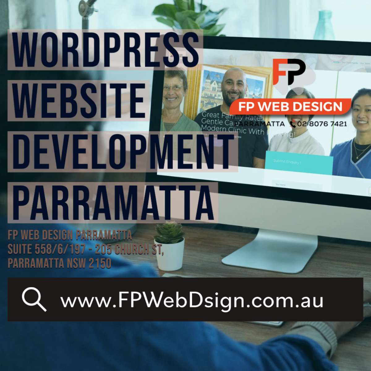 web design for small businesses Parramatta